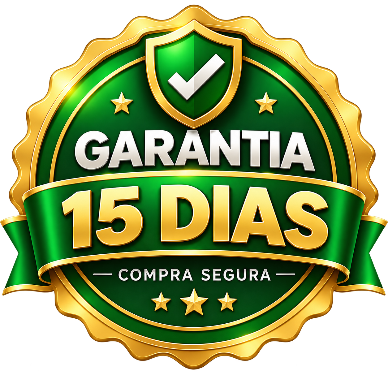 Selo Garantia 15 dias compra segura